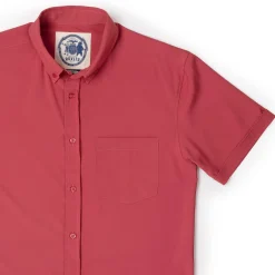 Short Sleeve Shirts|Short Sleeves|RSVLTS Cabana Collection "Siesta Red" – KUNUFLEX Short Sleeve Shirt