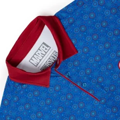 Greatest Hits|Captain America|Marvel Captain America “Stars, Stripes, and Shields” – All-Day Polo