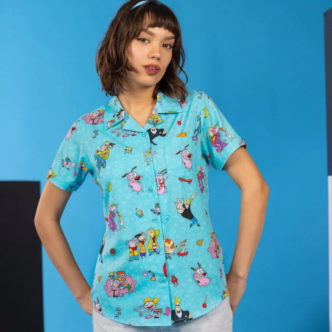 Cartoon Network|Cartoon Network "Friday Lineup" – Women's KUNUFLEX Short Sleeve Shirt
