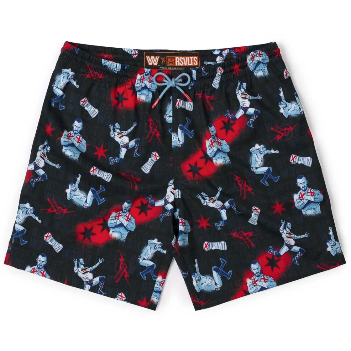 Wwe|Matching Sets|WWE CM Punk "Best in the World" – Hybrid Shorts