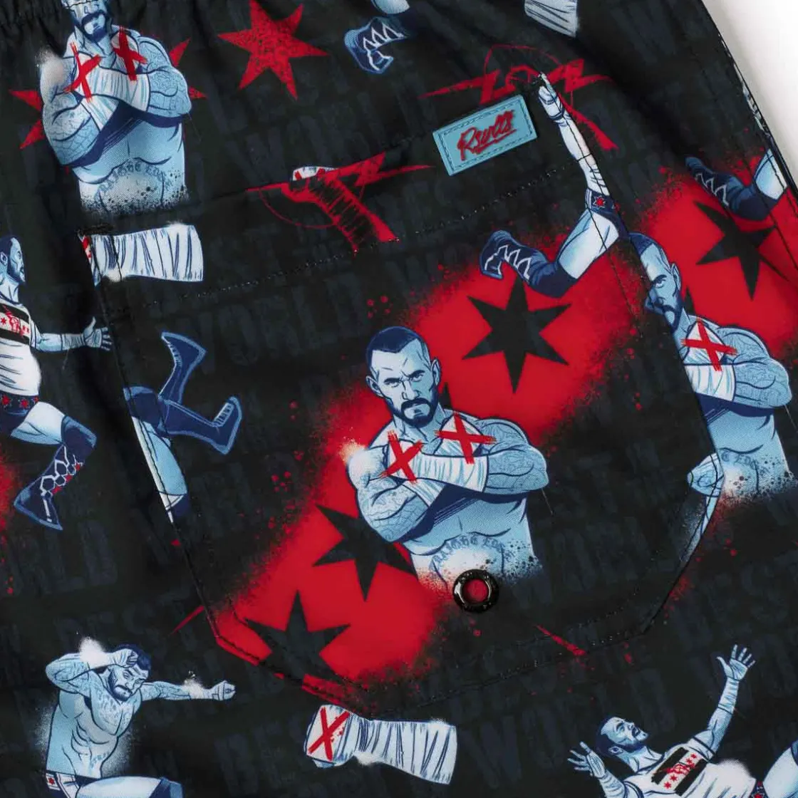 Wwe|Matching Sets|WWE CM Punk "Best in the World" – Hybrid Shorts