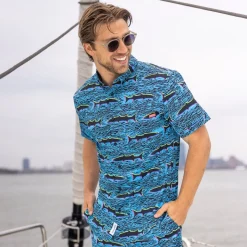 Short Sleeve Shirts|Short Sleeves|RSVLTS Cool Cudas – KUNUFLEX Short Sleeve Shirt