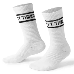 Socks|Accessories|RSVLTS Dare Mighty Things (White) – Crew Socks