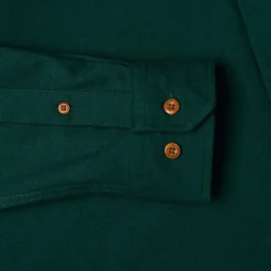 Flannels|Long Sleeves|RSVLTS Dark Emerald – BorlandFlex™ Long Sleeve Flannel