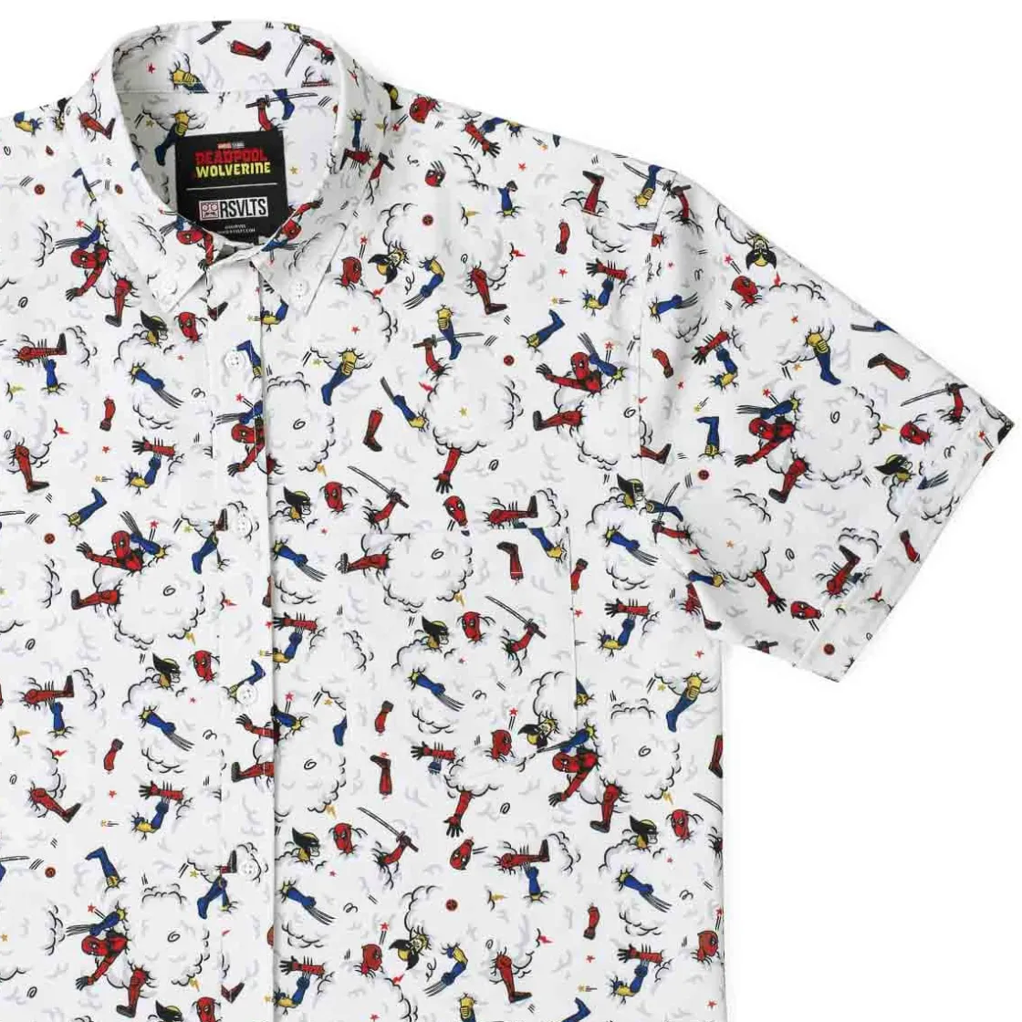 Deadpool|Marvel|Marvel Deadpool & Wolverine "This Is So Us" – KUNUFLEX Short Sleeve Shirt