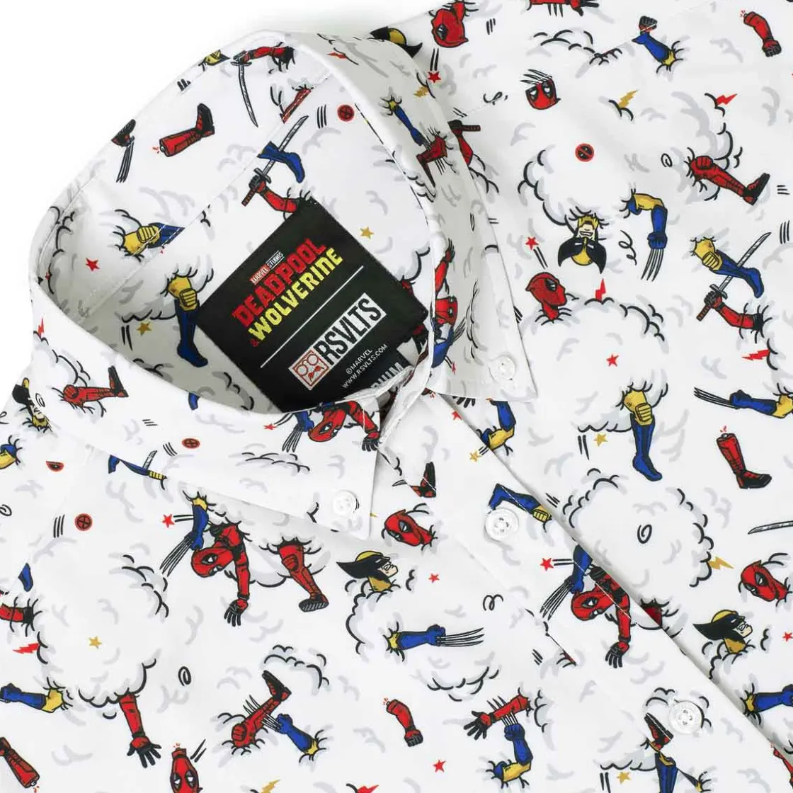 Deadpool|Marvel|Marvel Deadpool & Wolverine "This Is So Us" – KUNUFLEX Short Sleeve Shirt