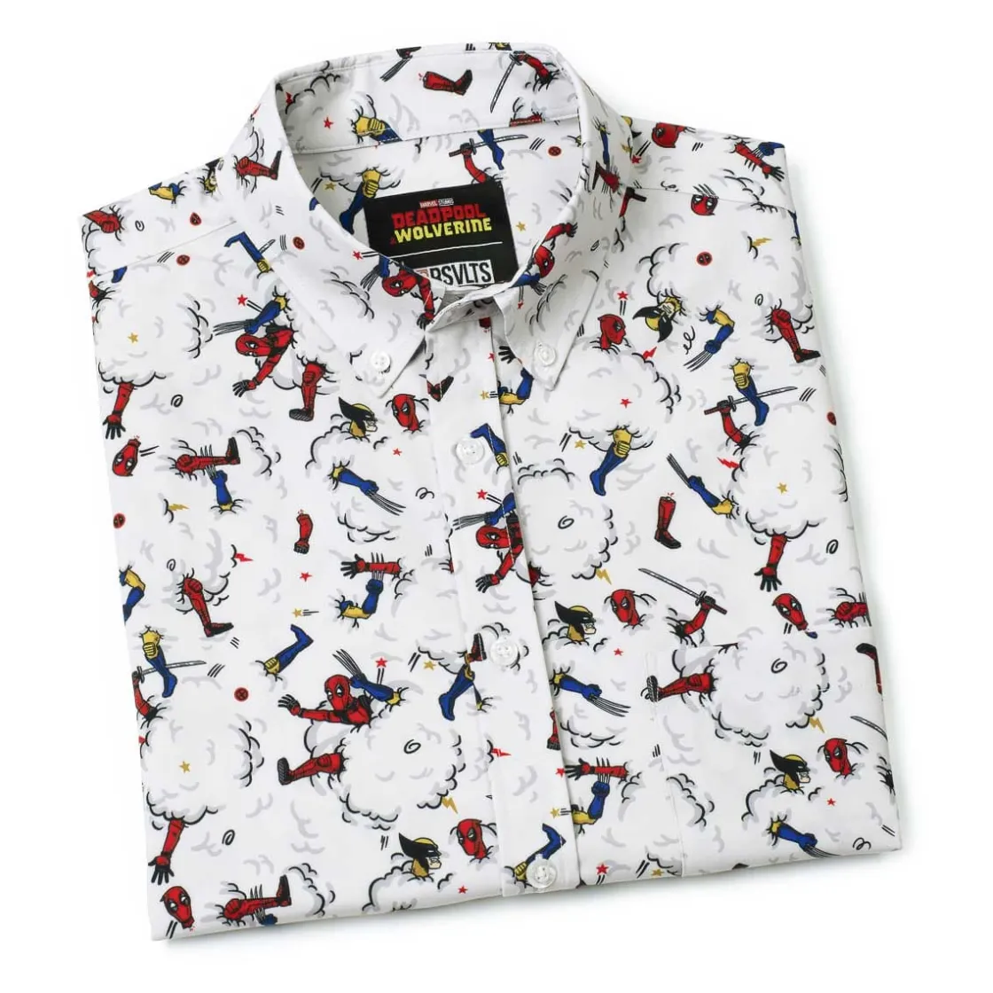 Deadpool|Marvel|Marvel Deadpool & Wolverine "This Is So Us" – KUNUFLEX Short Sleeve Shirt
