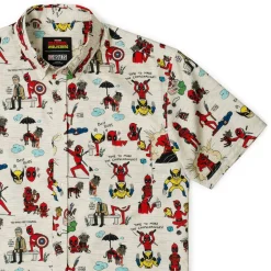 Deadpool|Marvel|Marvel Deadpool & Wolverine "Wade's World" – KUNUFLEX Short Sleeve Shirt