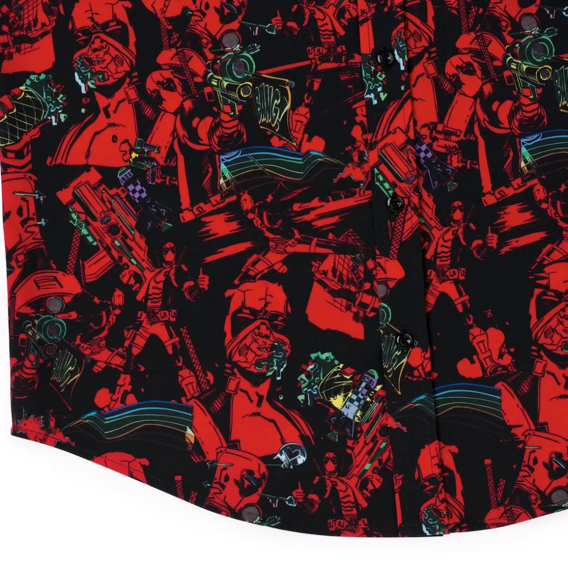 Deadpool|Marvel|Marvel Deadpool "Maximum Effort" – KUNUFLEX Short Sleeve Shirt
