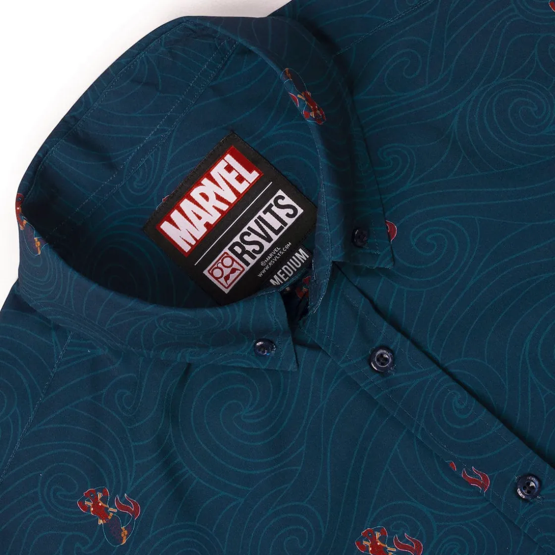 Deadpool|Marvel|Marvel Deadpool "Merc-maid" – KUNUFLEX Short Sleeve Shirt