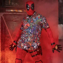 Deadpool|Marvel|Marvel Deadpool "Wade Parade" – KUNUFLEX Short Sleeve Shirt
