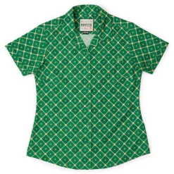 Short Sleeve Shirts|Baseball|RSVLTS Diamonds are Forever – Women's KUNUFLEX Short Sleeve Shirt