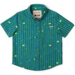 Disney & Pixar|Disney|Disney and Pixar A Bug's Life "It's an Ant Thing" – Preschooler Stretch Seersucker Short Sleeve Shirt