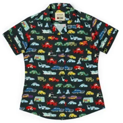 Disney & Pixar|Disney|Disney and Pixar Cars "Cruisin'" – Women's KUNUFLEX Short Sleeve Shirt