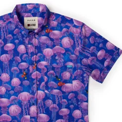 Finding Nemo|Disney & Pixar|Disney and Pixar Finding Nemo "Jellyfish" – KUNUFLEX Short Sleeve Shirt