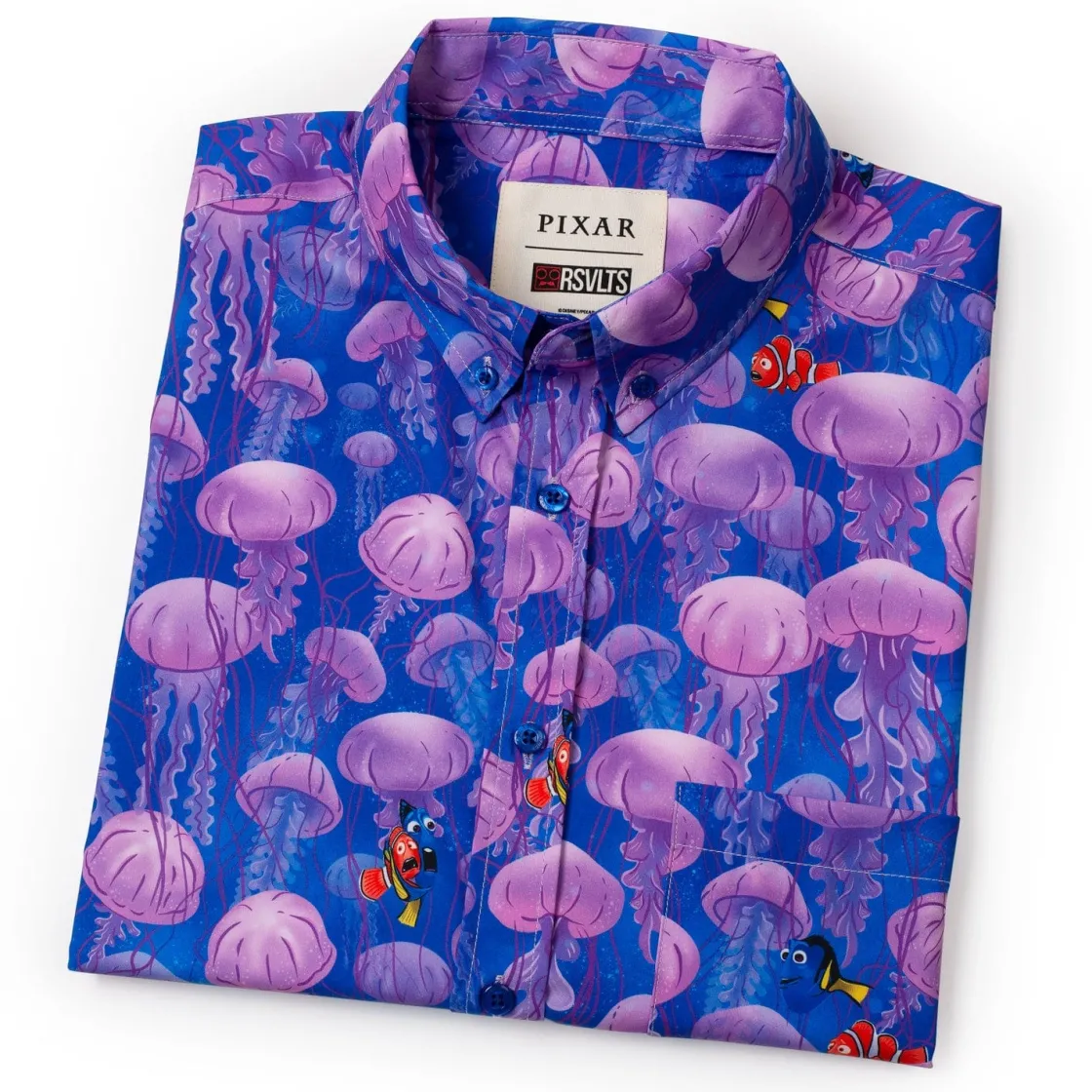 Finding Nemo|Disney & Pixar|Disney and Pixar Finding Nemo "Jellyfish" – KUNUFLEX Short Sleeve Shirt