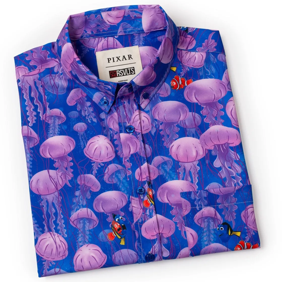 Finding Nemo|Disney & Pixar|Disney and Pixar Finding Nemo "Jellyfish" – KUNUFLEX Short Sleeve Shirt