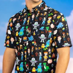 Toy Story|Disney & Pixar|Disney and Pixar Toy Story "Ready 4 Adventure" – KUNUFLEX Short Sleeve Shirt