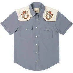 Toy Story|Disney & Pixar|Disney and Pixar Toy Story "Howdy Howdy Howdy" – Roper Short Sleeve Shirt