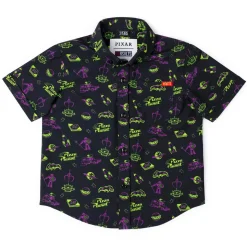 Toy Story|Disney & Pixar|Disney and Pixar Toy Story "Cleared to Enter" – Preschooler KUNUFLEX Short Sleeve Shirt