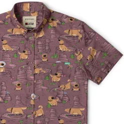 Up|Disney & Pixar|Disney and Pixar Up "My Name Is Dug" – KUNUFLEX Short Sleeve Shirt