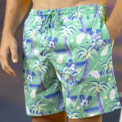 Matching Sets|Shorts|Disney "Cabana Mickey" – Hybrid Shorts