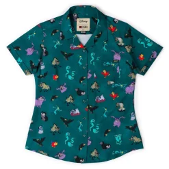 Disney Villains|Disney|Disney Villains "Evil on the Side" – Women's KUNUFLEX Short Sleeve Shirt