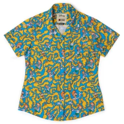 A Goofy Movie|Disney|Disney ’s A Goofy Movie "Chedda Whizzy!" – Women's KUNUFLEX Short Sleeve Shirt