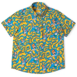 A Goofy Movie|Youth (5-11)|Disney ’s A Goofy Movie "Chedda Whizzy!" – Youth KUNUFLEX Short Sleeve Shirt