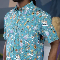 A Goofy Movie|Short Sleeves|Disney ’s A Goofy Movie "Lester’s Possum Park" – KUNUFLEX Short Sleeve Shirt