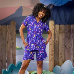A Goofy Movie|Disney|Disney ’s A Goofy Movie "Max Voltage" – Women's KUNUFLEX Short Sleeve Shirt
