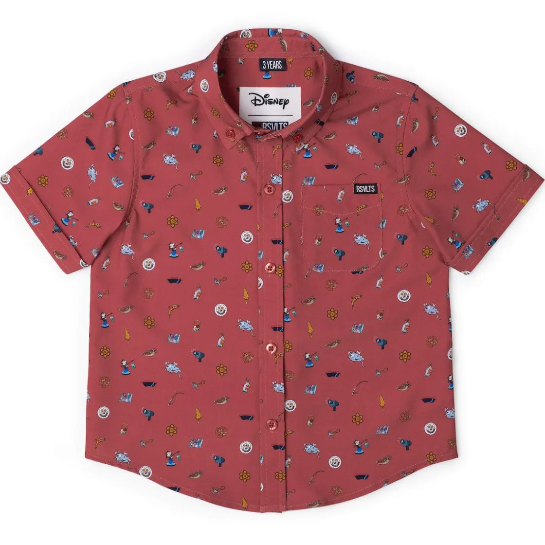 A Goofy Movie|Preschool (2t-5t)|Disney ’s A Goofy Movie "Road Trip Trinkets" – Preschooler KUNUFLEX Short Sleeve Shirt