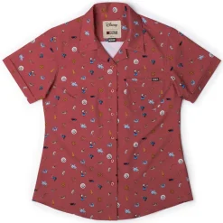 A Goofy Movie|Disney|Disney ’s A Goofy Movie "Road Trip Trinkets" – Women's KUNUFLEX Short Sleeve Shirt