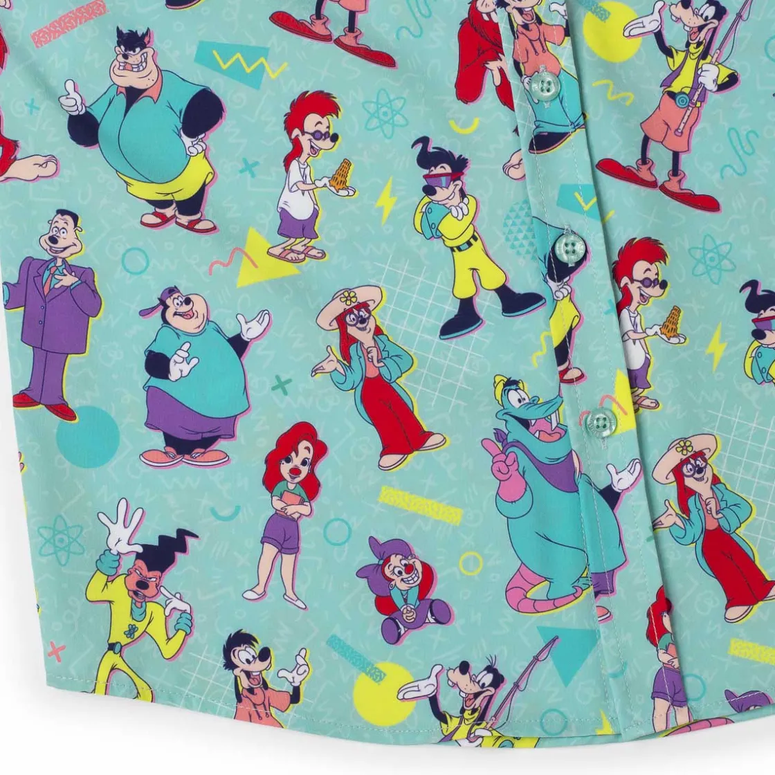 A Goofy Movie|Youth (5-11)|Disney ’s A Goofy Movie "The Whole Goofin' Gang" – Youth KUNUFLEX Short Sleeve Shirt