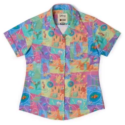 A Goofy Movie|Disney|Disney ’s A Goofy Movie "The Open Road" – Women's KUNUFLEX Short Sleeve Shirt