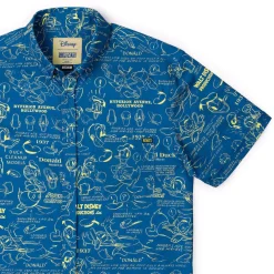 Donald Duck|Short Sleeves|Disney ’s Donald Duck 90th "Designing Donald" – KUNUFLEX Short Sleeve Shirt