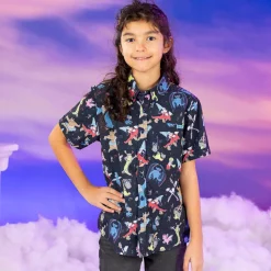 Fantasia|Youth (5-11)|Disney ’s Fantasia 85th Anniversary "Stellar Symphony" – Youth KUNUFLEX Short Sleeve Shirt