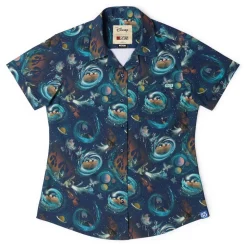 Fantasia|Disney|Disney ’s Fantasia 85th Anniversary "Across the Cosmos" – Women's KUNUFLEX Short Sleeve Shirt