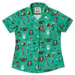 Haunted Mansion|Disney|Disney ’s Haunted Mansion “After-Life of the Party” – Women's KUNUFLEX Short Sleeve Shirt