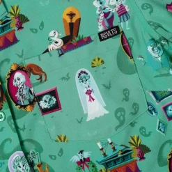Haunted Mansion|Disney|Disney ’s Haunted Mansion “After-Life of the Party” – Women's KUNUFLEX Short Sleeve Shirt