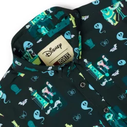 Haunted Mansion|Youth (5-11)|Disney ’s Haunted Mansion “Grim Grinning Graveyard” – Youth KUNUFLEX Short Sleeve Shirt