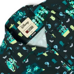 Haunted Mansion|Disney|Disney ’s Haunted Mansion “Grim Grinning Graveyard” – Women's KUNUFLEX Short Sleeve Shirt