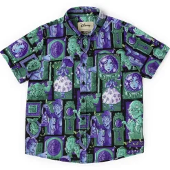 Haunted Mansion|Disney|Disney ’s Haunted Mansion “Haunted Houseguests” – Youth KUNUFLEX Short Sleeve Shirt