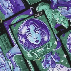 Haunted Mansion|Disney|Disney ’s Haunted Mansion “Haunted Houseguests” – Youth KUNUFLEX Short Sleeve Shirt
