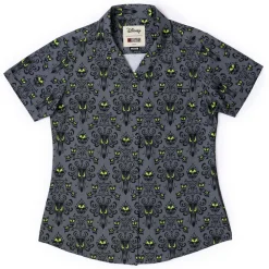 Haunted Mansion|Disney|Disney ’s Haunted Mansion “Wall Creeps” – Women's KUNUFLEX Short Sleeve Shirt