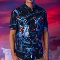 Hercules|Disney|Disney ’s Hercules "Herc vs. Hydra" – KUNUFLEX Short Sleeve Shirt