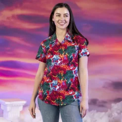 Hercules|Disney|Disney ’s Hercules "Olympus Would Be That Way" – Women's KUNUFLEX Short Sleeve Shirt