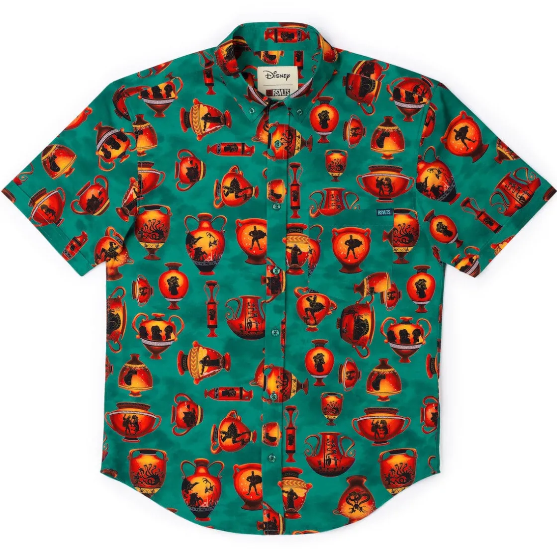 Hercules|Disney|Disney ’s Hercules "Vases of Valor" – KUNUFLEX Short Sleeve Shirt