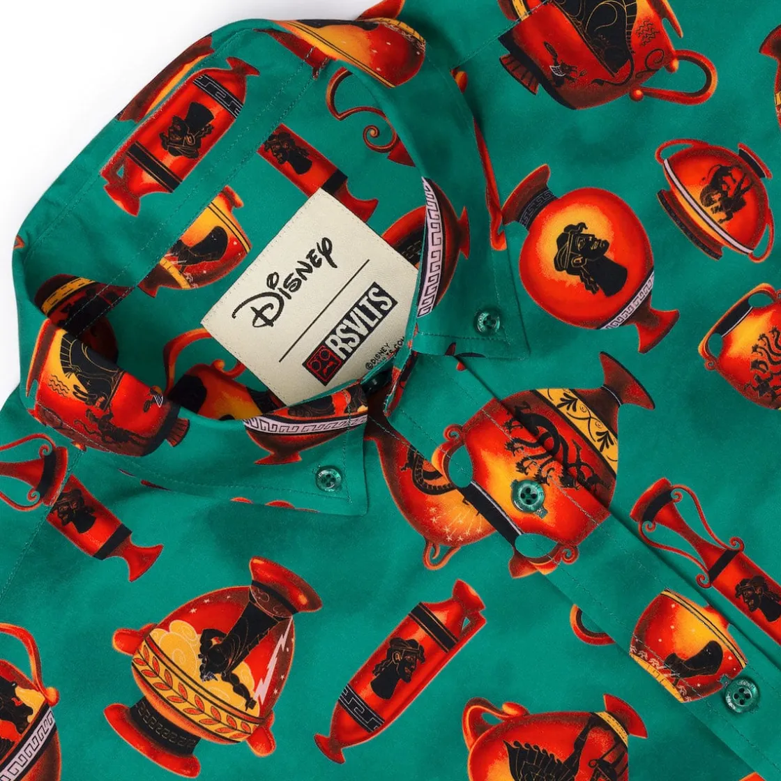 Hercules|Disney|Disney ’s Hercules "Vases of Valor" – KUNUFLEX Short Sleeve Shirt