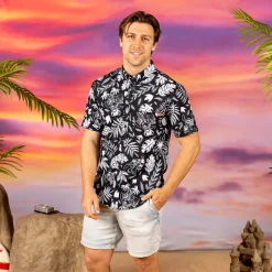Lilo & Stitch|Disney|Disney 's Lilo & Stitch "Hawaiian Hijinks" – KUNUFLEX Short Sleeve Shirt